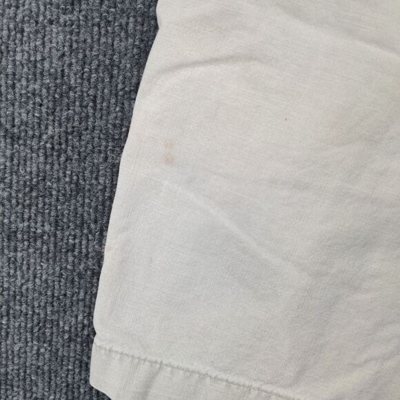 Dockers Mens Chino Shorts Cream Size 34 Slash Pockets Distressed - Picture 10 of 16